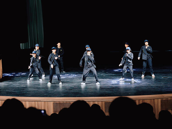 在校100天庆典,南通惠立学校
